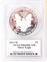 Coin 2011-W  American Silver Eagle PCGS