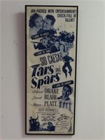 Tars & Spars Original Framed Movie Poster