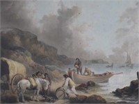 JAMES WARD - (England, 1769-1859) Color Mezzotint