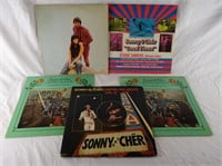 Lot Of Sonny & Cher Records Vinyl Albums