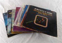 Lot Of Johnny Cash Records Vinyl Albums
