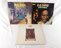 Lot Of 3 B B King Records Album Vinyl