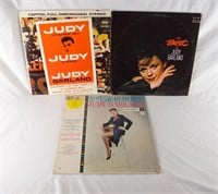Lot Of 3 Judy Garland Records Album Vinyl