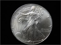 1995 American Silver Eagle 1 Oz. Coin