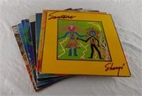 Lot Of Santana Records Vinyl Albums Rock