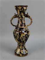 Chinese Oil Spot Glazed  Vase