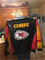 Kansas City Chiefs Leather Coat