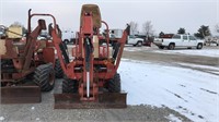 Ditch Witch 3610 Trencher Backhoe Combo,