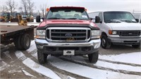 2004 Ford F550 Flatbed Truck,