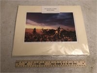 Unframed Philip Morris Western Picture