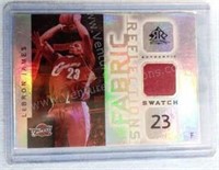 2005 Upper Deck LeBron James Fabric Reflections