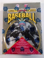 1993 O-Pee-Chee Baseball Wax Box