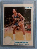 1985-86 Star Isiah Thomas #10 Error