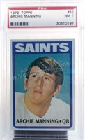 1972 Topps Archie Manning RC #55