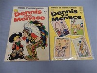 GROUPING OF 2 DENNIS THE MENACE 12 CENT COMICS