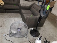 Polar-aire fan and Pmx floor fan