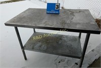 4' Stainless Top Table