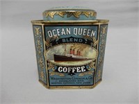 OCEAN QUEEN BLEND COFFEE TIN