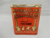 IMPERIAL BLEND INDIAN & CEYLON TEA TIN