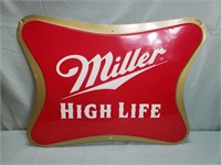 Large Tin Miller sign