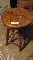 Vintage Oak Stool