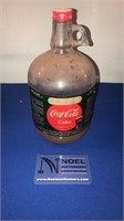 Old antique Coca Cola gallon jug