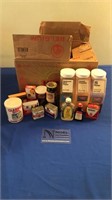 Vintage misc. box lot of spices