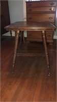 Antique square table