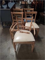 5 chairs/parts