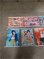 Bundle of 6 anime banners