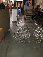 Metal modern chandelier