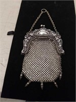 Victorian mesh purse