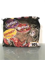 New 105PC Starburst Skittle pack Aug 2019