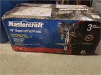 Mastercraft drill press and tools