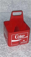 Classic Coke carrier for four 1 litre bottles