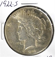 Coin - 1922s Peace Silver Dollar