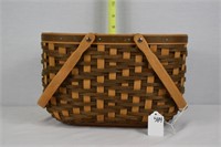 2008 SPECIAL AWARD BASKET BROWN WEAVE -SIGNED