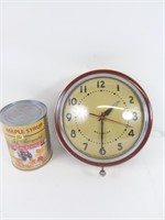 Horloge Westclox vintage, fonctionnelle