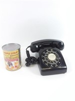 Téléphone à cadran Northem Telecom, vintage