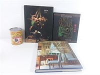 3 livres dont "Art of War", "Goya"