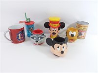 6 tasses pr enfants Walt Disney
