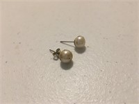 Fine Authentic Pearl Earrings
