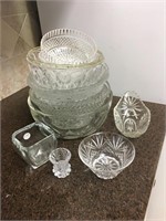 Vintage Kitchen Collection - Crystal Serving Bowls