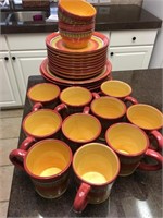 30 Piece Kashmir Collection Dish Set