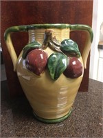 Art Pottery Apple Vase - Made by Tic Tic
