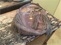 Fine Snake Skin GILL Designer Handbag