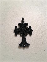 Marcasite Cross Pendant - Must See