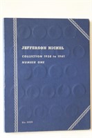 1938-1961 Partial Jefferson Nickel set