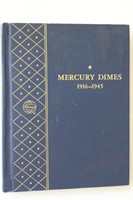 1916-1945 Partial Set  Mercury Dimes