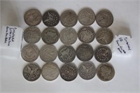 Roll of 20 Circulated Silver Dollars 1880-1903